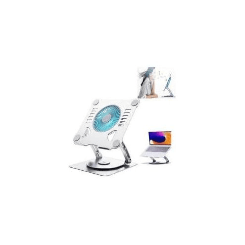 Laptop Stand V5.1 360 Base With Electric Fan