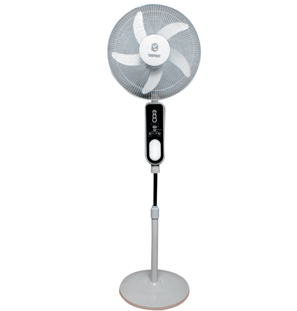 TRANSPARENT 16 Inches Solar Energy Fan (SEF01)